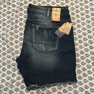 NWT Silver Bermuda Shorts